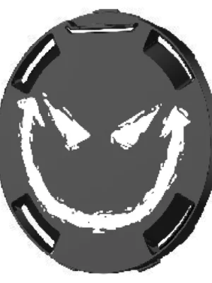 STEDI Type-X Pro Plus Rugged DRL Cover Smiley