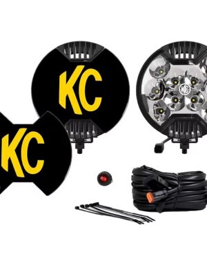 KC HiLiTES SlimLite LED - 2-Light System - 50W Spot Beam
