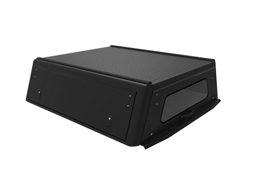 AluCab Canopy - VW Amarok 2023+ DC - Black Smooth FRD